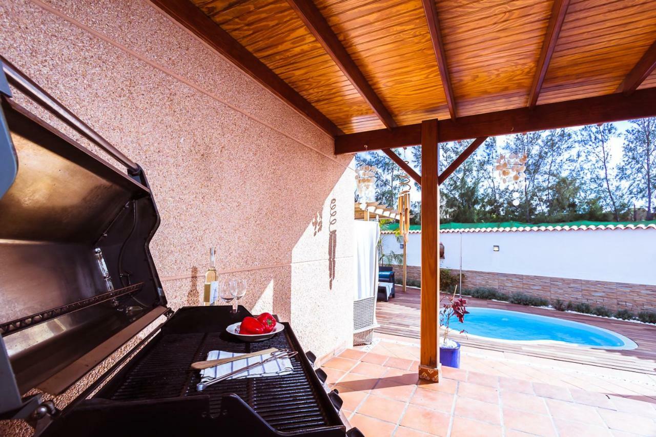 Villa Hibiscus Centrum Corralejo Beach Private Pool Family ภายนอก รูปภาพ