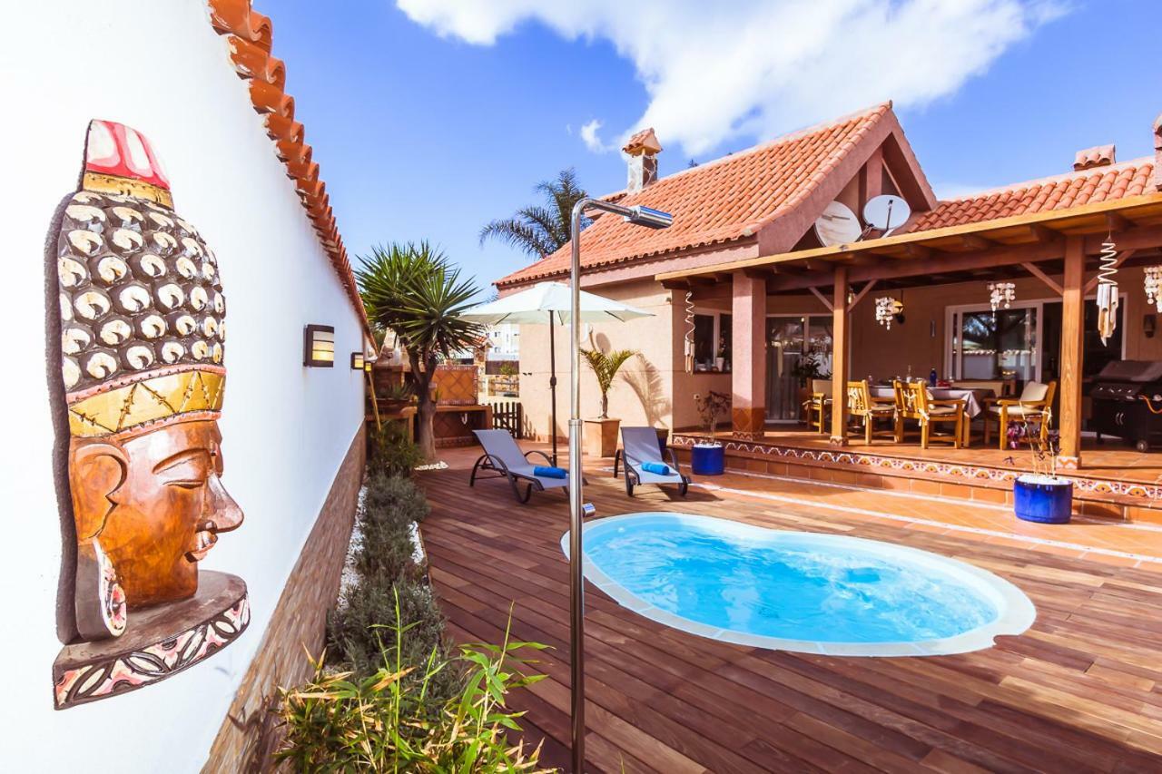 Villa Hibiscus Centrum Corralejo Beach Private Pool Family ภายนอก รูปภาพ